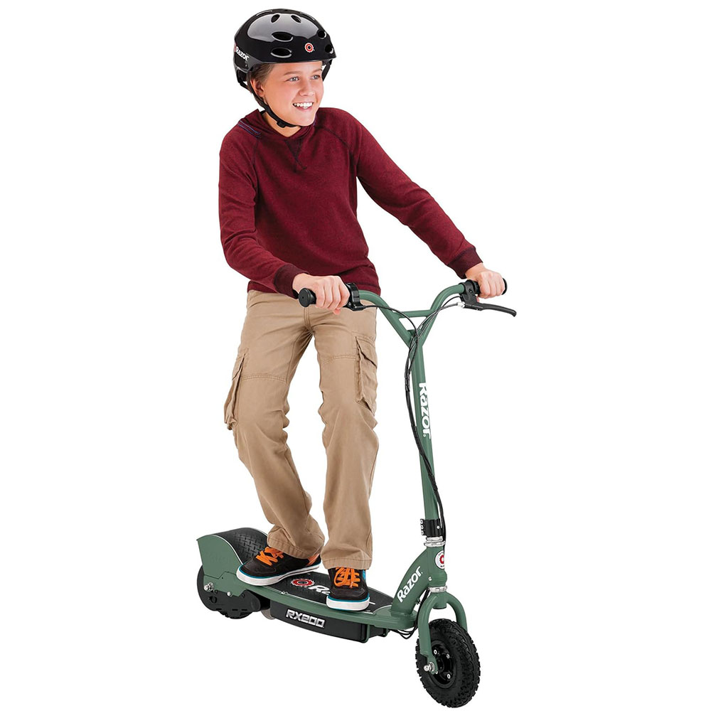 Razor RX200 Electric Off-Road Scooter, Green, 37 Inch