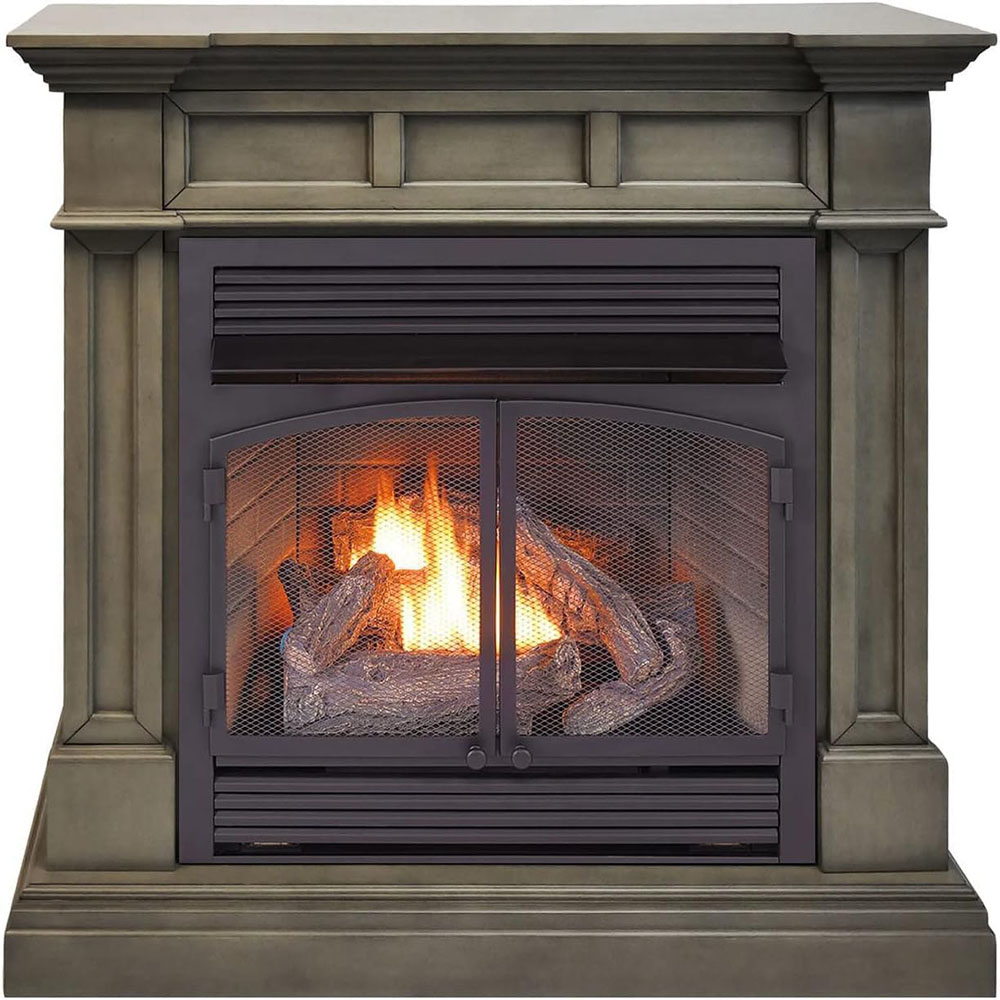 Duluth Forge FDF400T-ZC Dual Fuel Ventless Fireplace