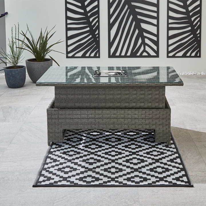 MONACO 9 SEATER ICE BUCKET RATTAN DINING SET