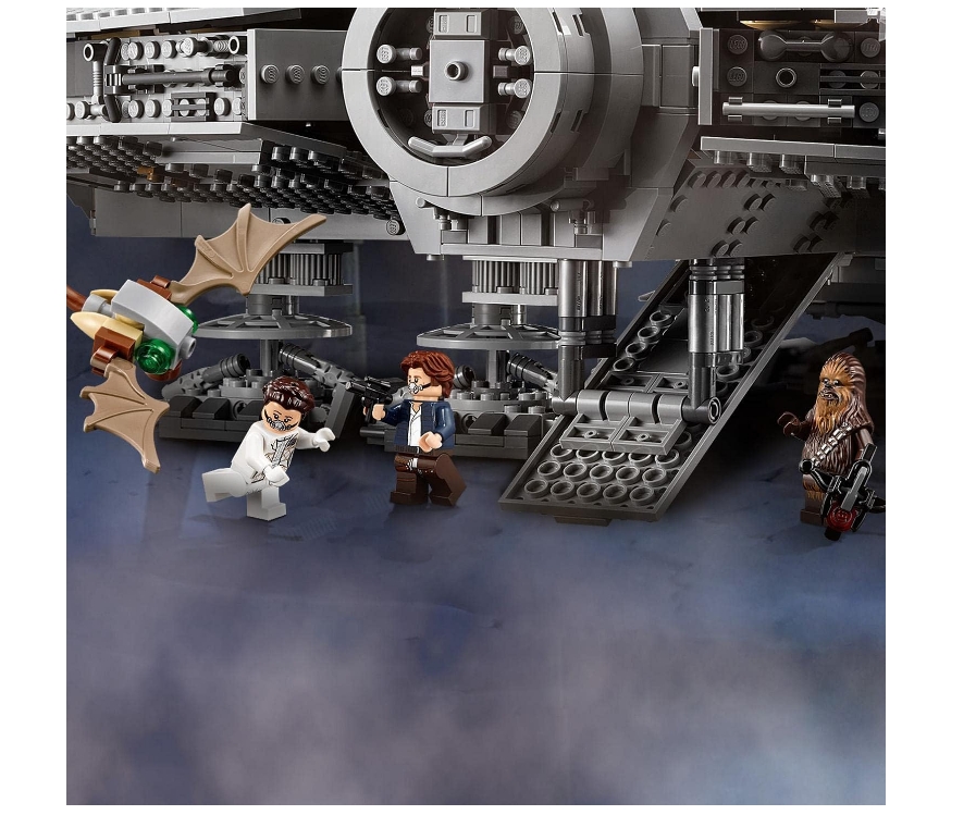 LEGO 75192 Star Wars Millennium Falcon, UCS Set for Adults, Model Kit to Build with Han Solo, Princess Leia & Chewbacca Minifigures, Plus Droid Figure, Collectible Gifts for Teenagers, Boys and Girls