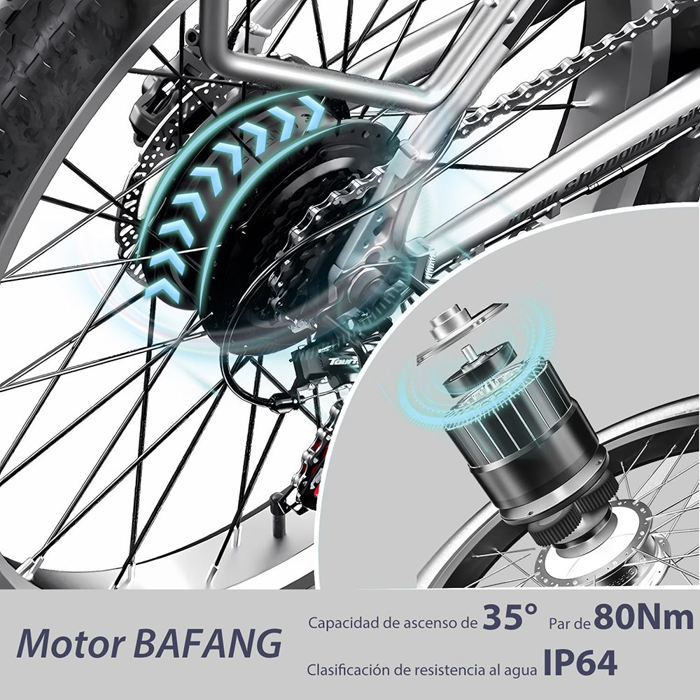 Shengmilo 𝐌𝐗𝟎𝟒 Herren Elektrofahrrad