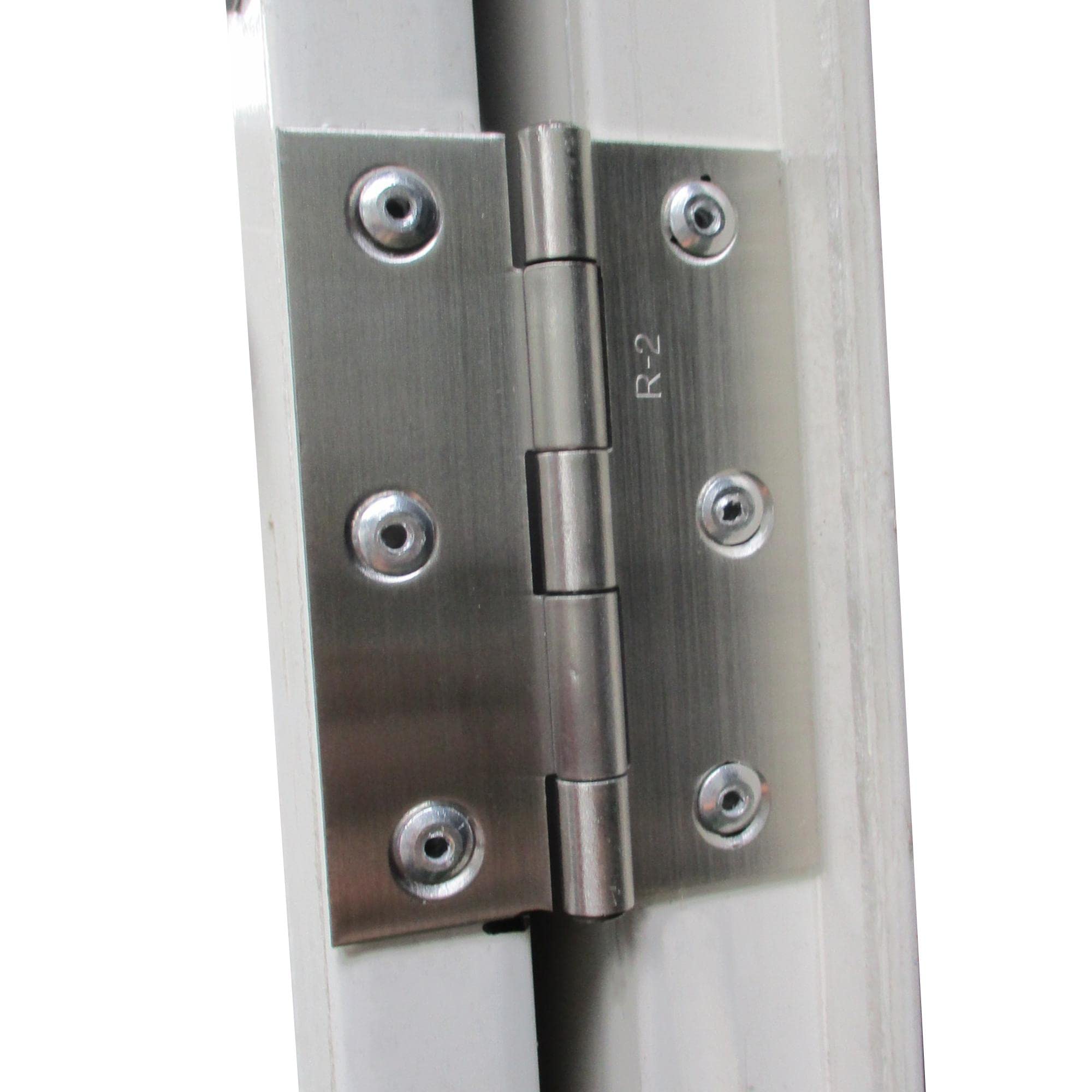 【Storage Shed】4' x 8' Steel Outdoor Sloping Metal Tool House with Lockable Doors & 2 Air Vents